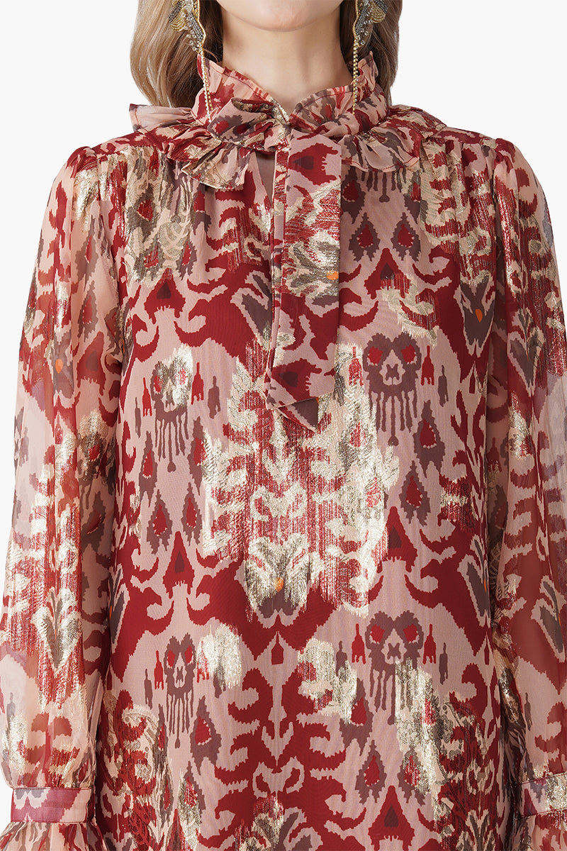 Set of 6 Red Mirage Short Dress (S, M & L)
