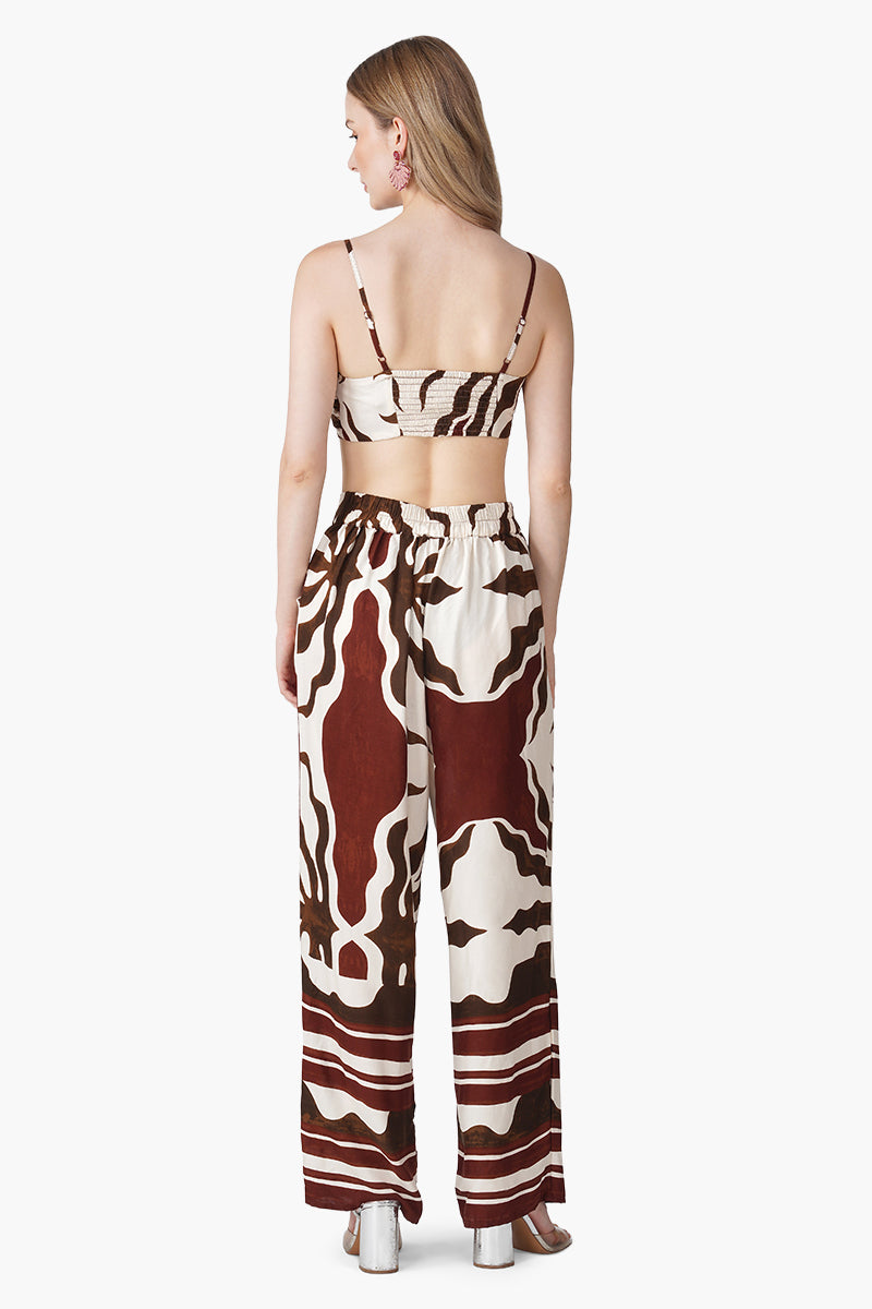 Set of 6 Tribal Print Red Croptop (S, M & L)