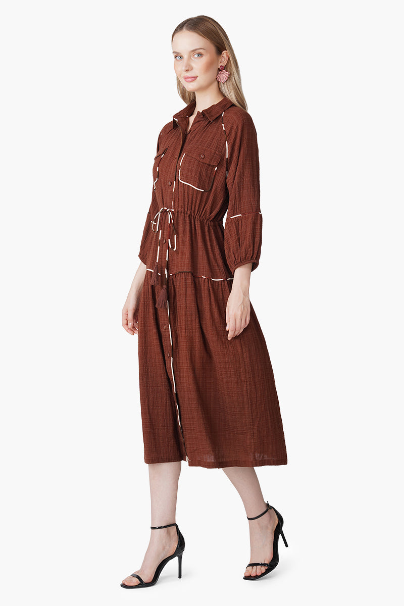 Set of 6 Cocoa Classic Shirt Dress (S, M & L)