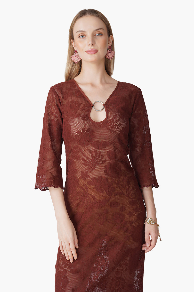 Set of 6 Autumn Clay  Cover Up Dress (S, M & L)