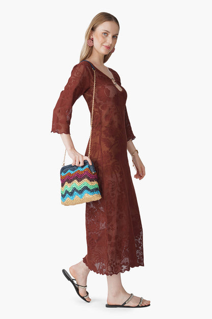 Set of 6 Autumn Clay  Cover Up Dress (S, M & L)