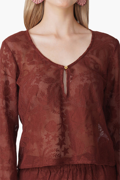 Set of 6 Autumn Clay Cover Up Top (S, M & L)