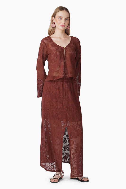 Set of 6 Autumn Clay Cover Up Skirt (S, M & L)