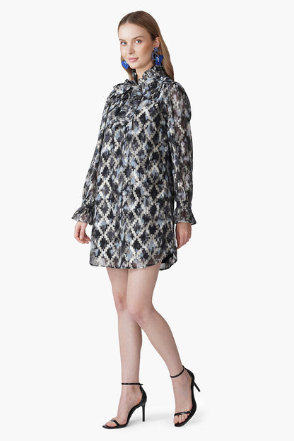 Set of 6 Grey Golden Muse Short Dress (S, M & L)