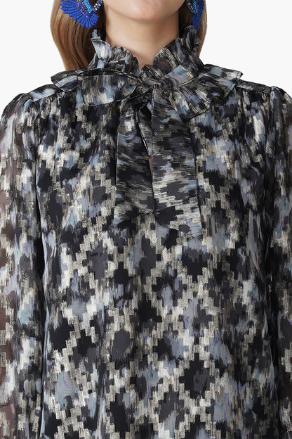 Set of 6 Grey Golden Muse Short Dress (S, M & L)