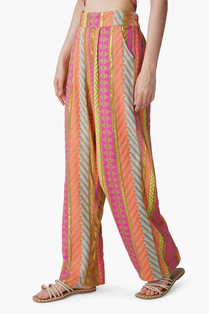 Set of 6 Multi Artistan Y/D Pants (S, M & L)