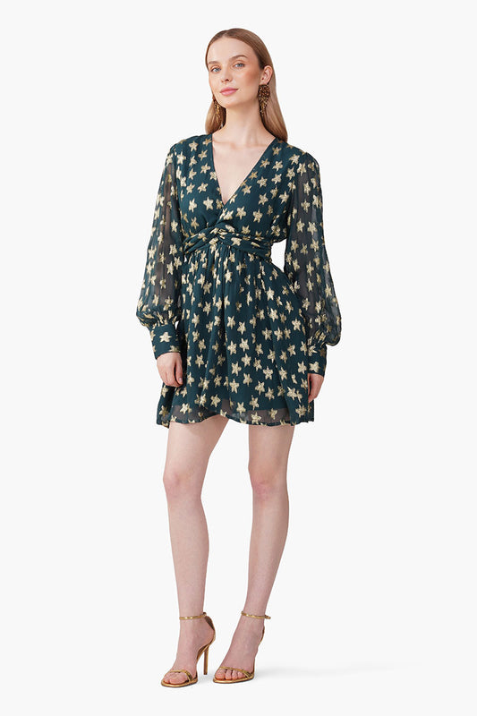 Set of 6 Starbloom Green Short Dress (S, M & L)