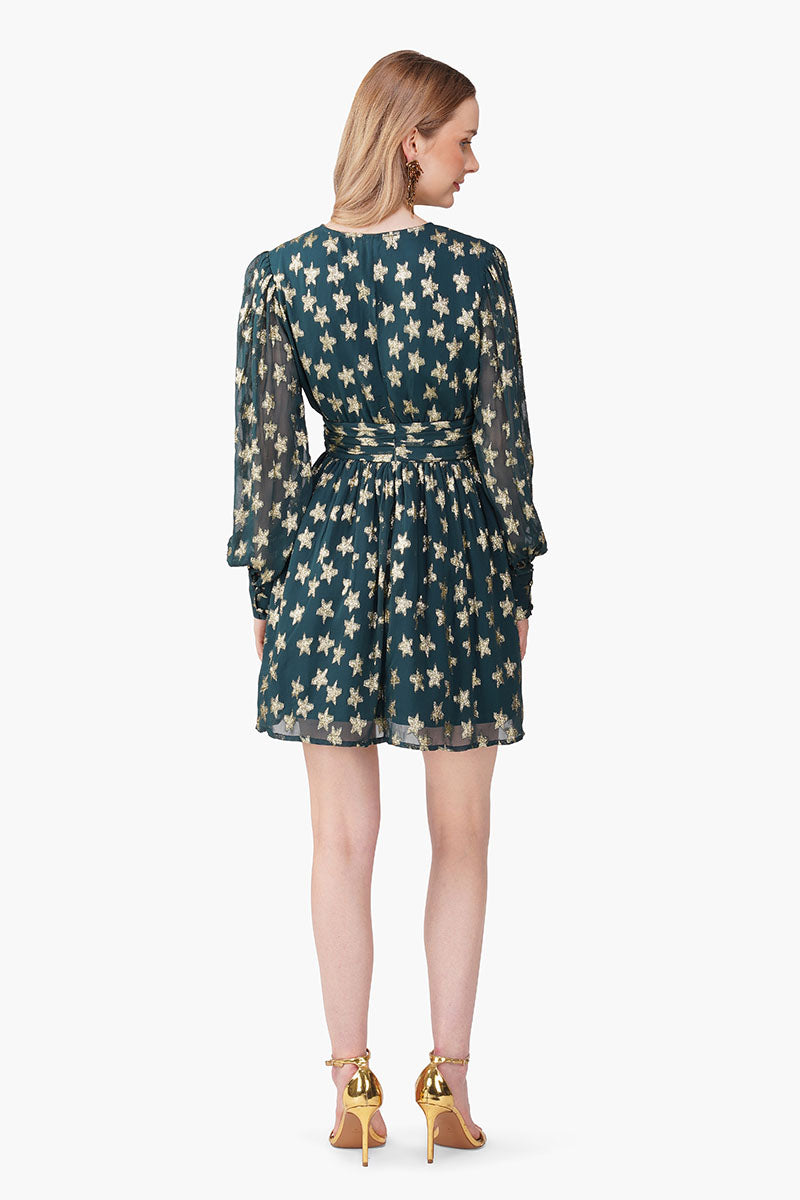 Set of 6 Starbloom Green Short Dress (S, M & L)