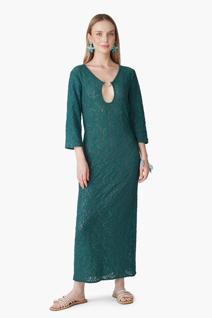 Set of 6 Teal Coastal  Cover Up (S, M & L)