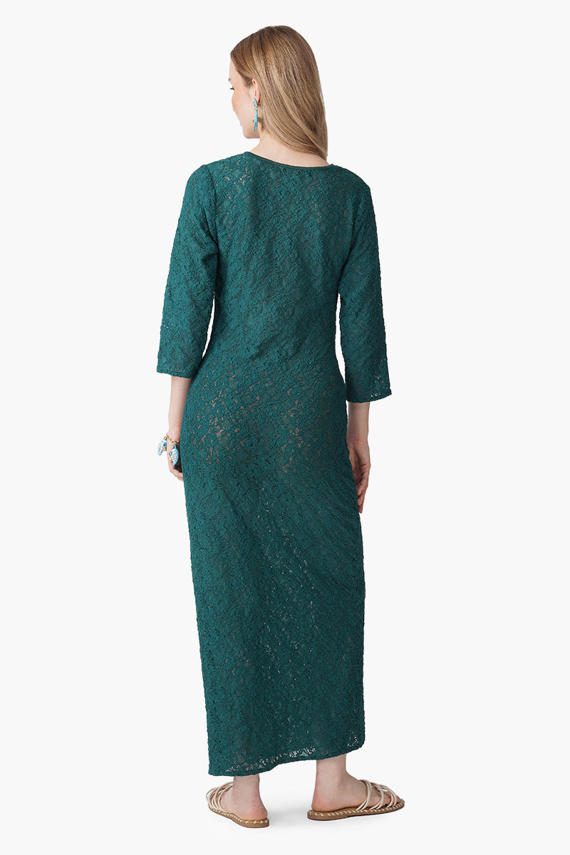Set of 6 Teal Coastal  Cover Up (S, M & L)