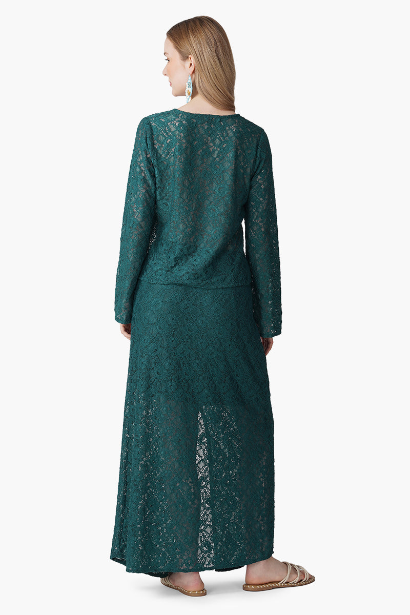 Set of 6 Teal Coastal Cover Up Top (S, M & L)