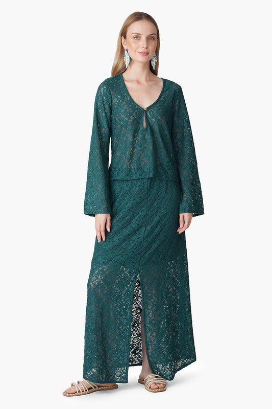 Set of 6 Teal Coastal Cover Up Skirt (S, M & L)