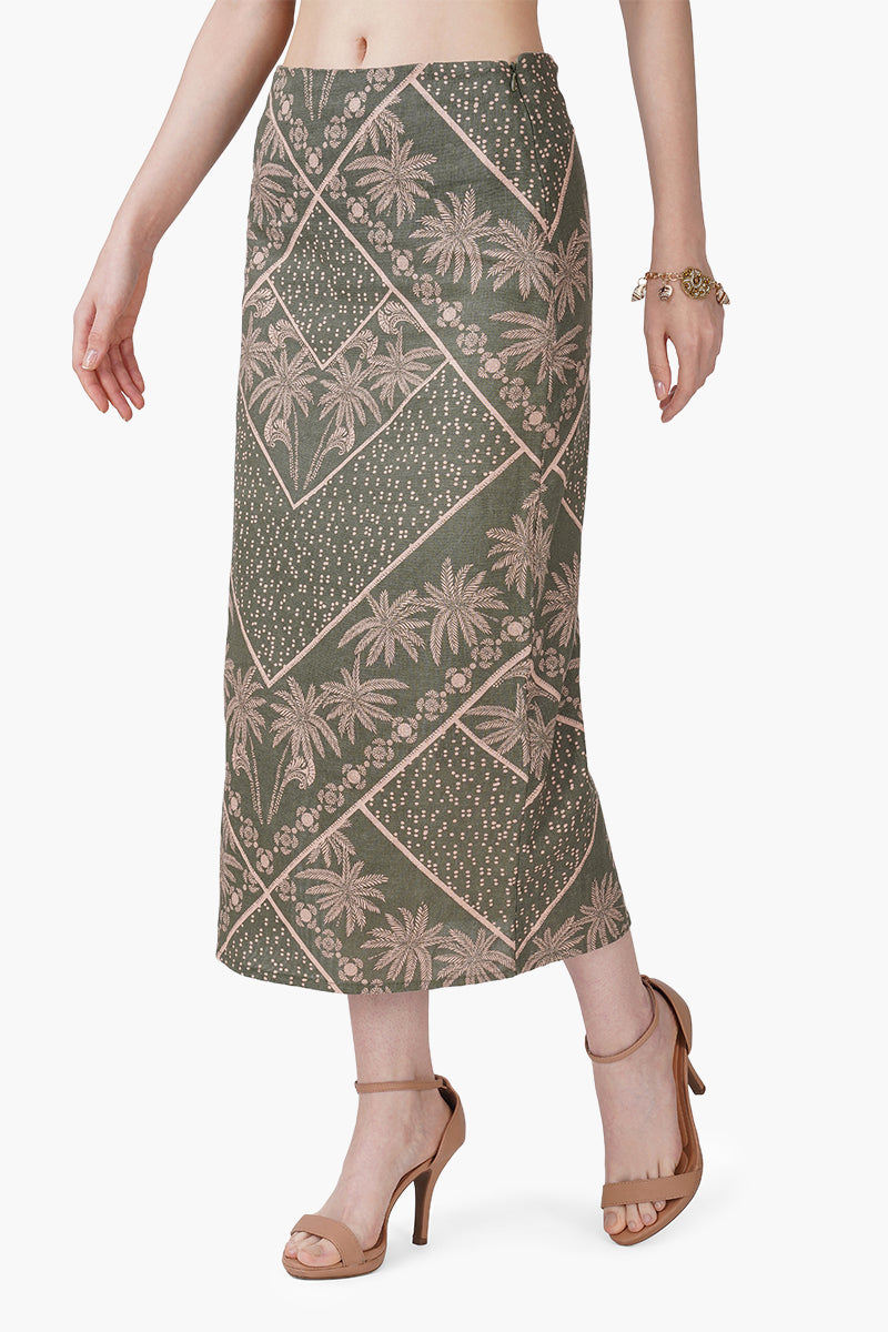 Set of 6 Green Paradise Palm Skirt (S, M & L)