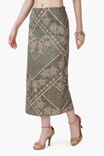 Set of 6 Green Paradise Palm Skirt (S, M & L)