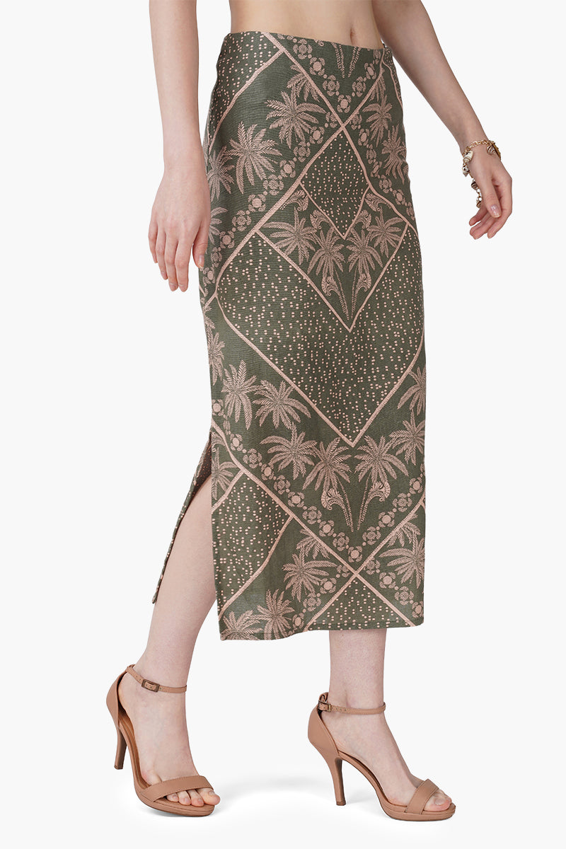 Set of 6 Green Paradise Palm Skirt (S, M & L)