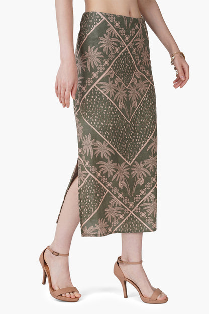 Set of 6 Green Paradise Palm Skirt (S, M & L)