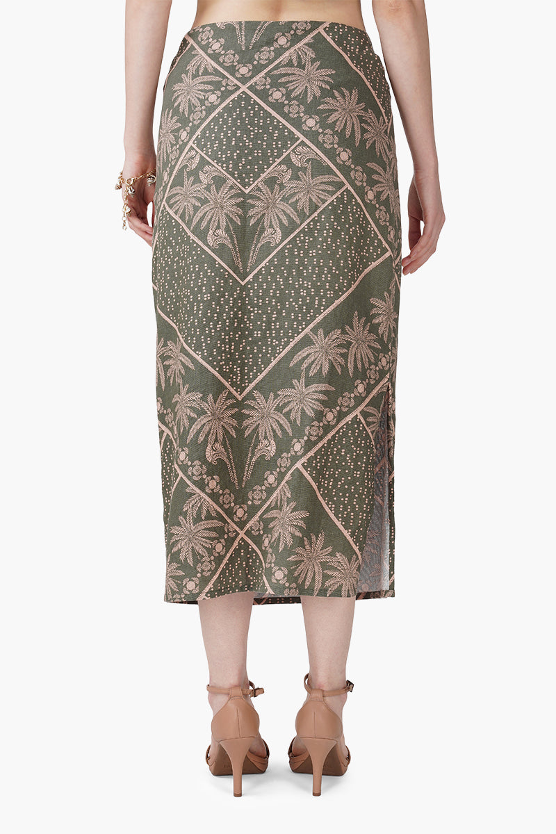 Set of 6 Green Paradise Palm Skirt (S, M & L)