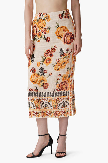 Set of 6 Boho Tucan Blossom Skirt (S, M & L)