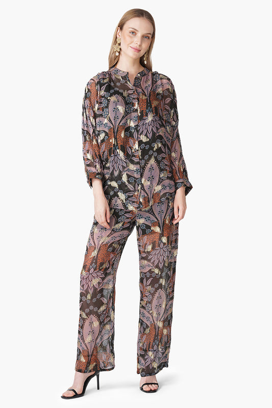 Set of 6 Urban Luxe Jungle Printed Shirt   (S, M & L)