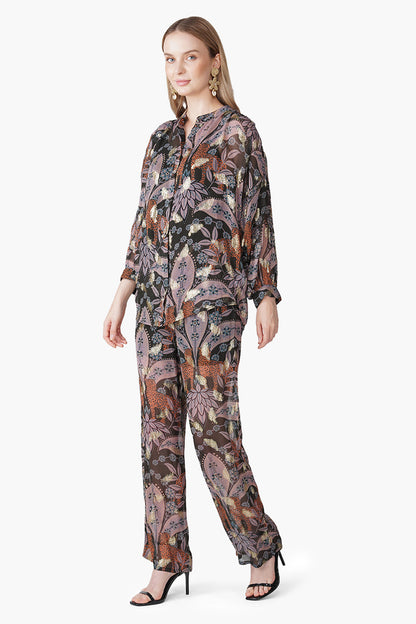 Set of 6 Urban Luxe Jungle Printed Shirt   (S, M & L)