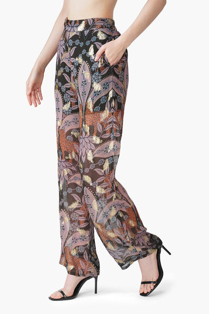 Set of 6 Urban Luxe Jungle Printed Pants   (S, M & L)
