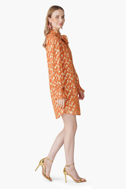 Set of 6 Tangerine Shine Luxe Evening Short Dress (S, M & L)