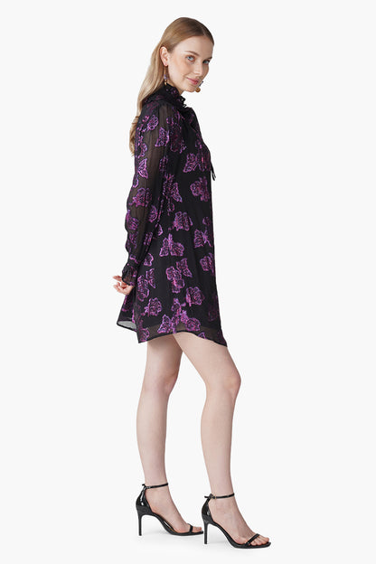 Set of 6 Starlit Orchid Lurex Eve Short Dress (S, M & L)