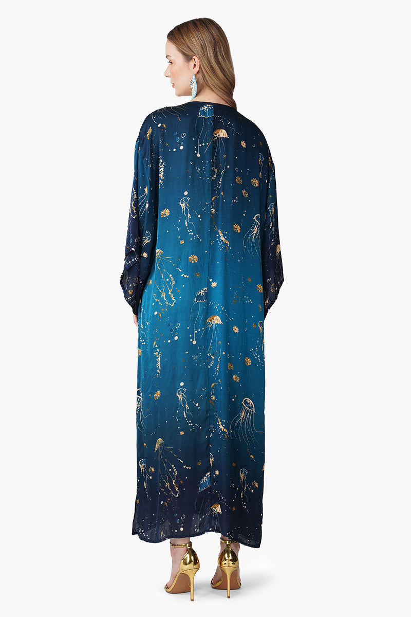 Set of 6 Deep Sea Dream Ombre Kaftan (S, M & L)