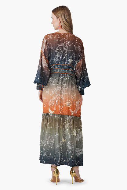 Set of 6 Galaxy Dream Ombray Maxi Dress (S, M & L)