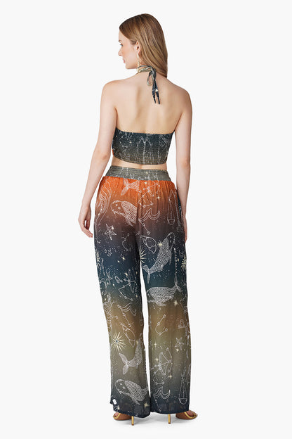 Set of 6 Galaxy Dream Ombray Crop Top (S, M & L)