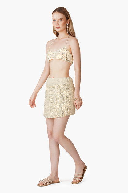 Set of 6 Pearl Glam Artisanal Crochet Top (S, M & L)