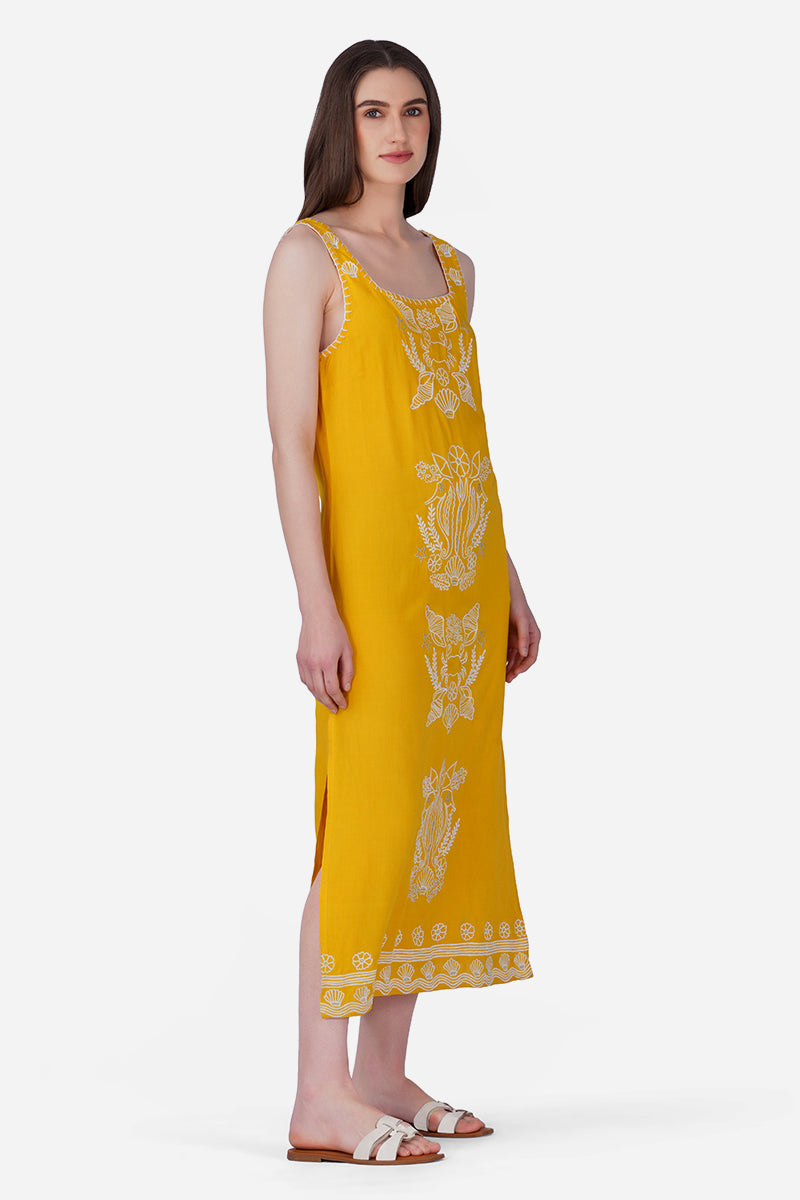 Set of 6 Seaside Coastal  Glow Embroidered  Dress (S, M & L)