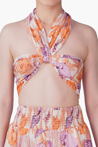 Set of 6 Ocean Treasure Printed Brallet (S, M & L)