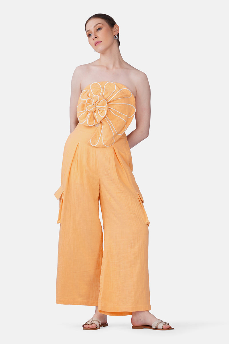 Set of 6 Peach  Dune Cargo Pants (S, M & L)