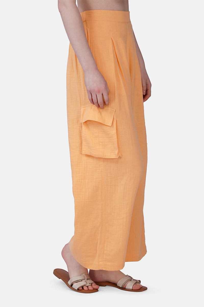 Set of 6 Peach  Dune Cargo Pants (S, M & L)