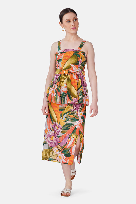 Set of 6 Multi Heaven Farm Printed Skirt (S, M & L)