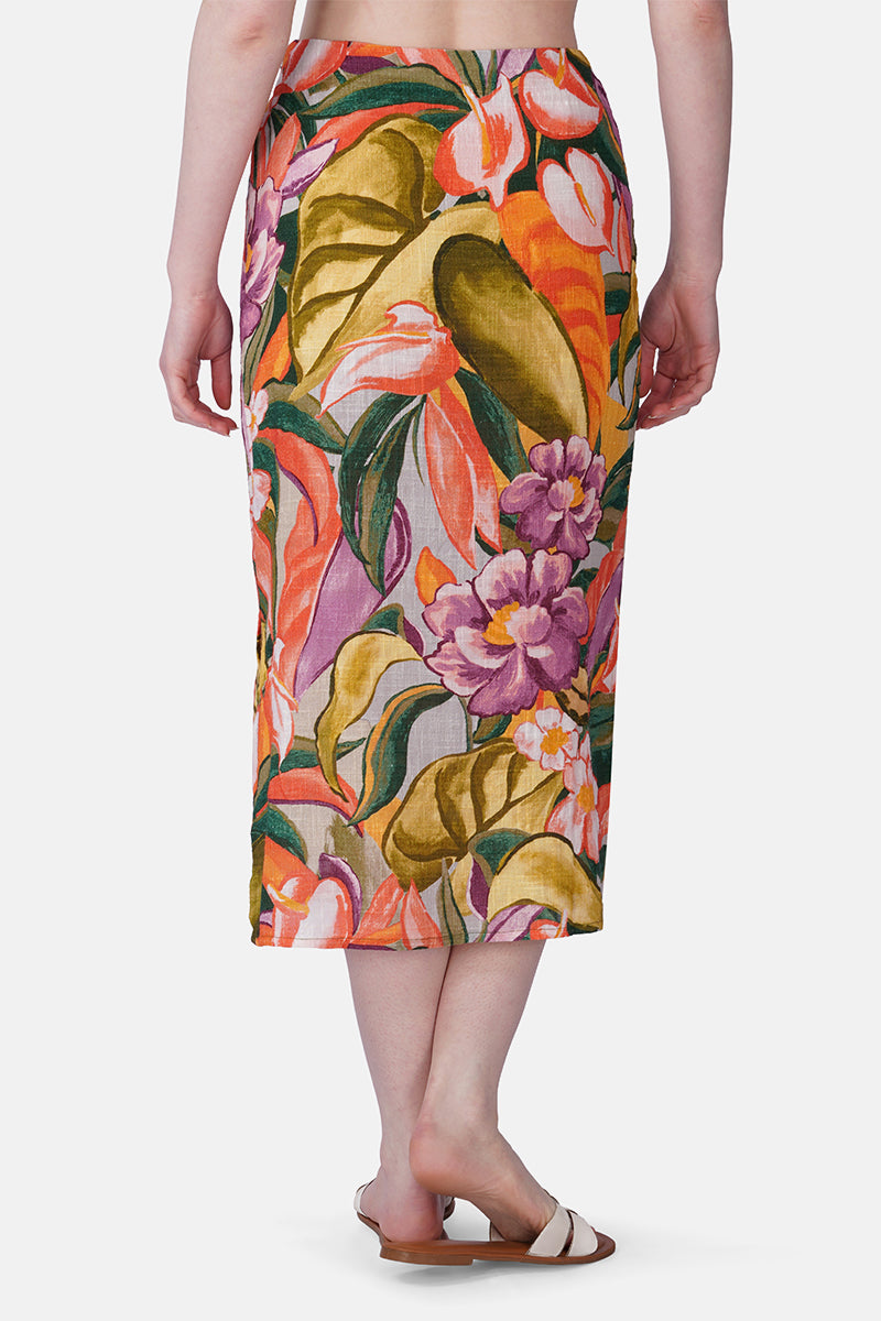 Set of 6 Multi Heaven Farm Printed Skirt (S, M & L)