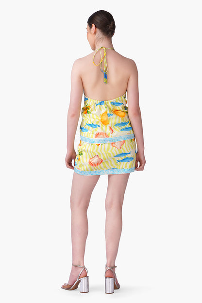 Set of 6 Fish Shell Sunshine Top(S, M & L)