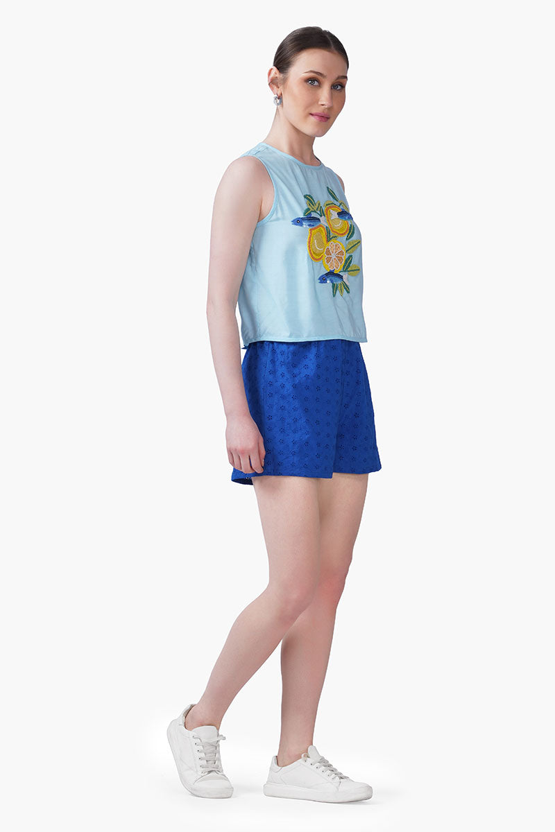 Set of 6 Amalfi Sardine Embellished Top(S, M & L)