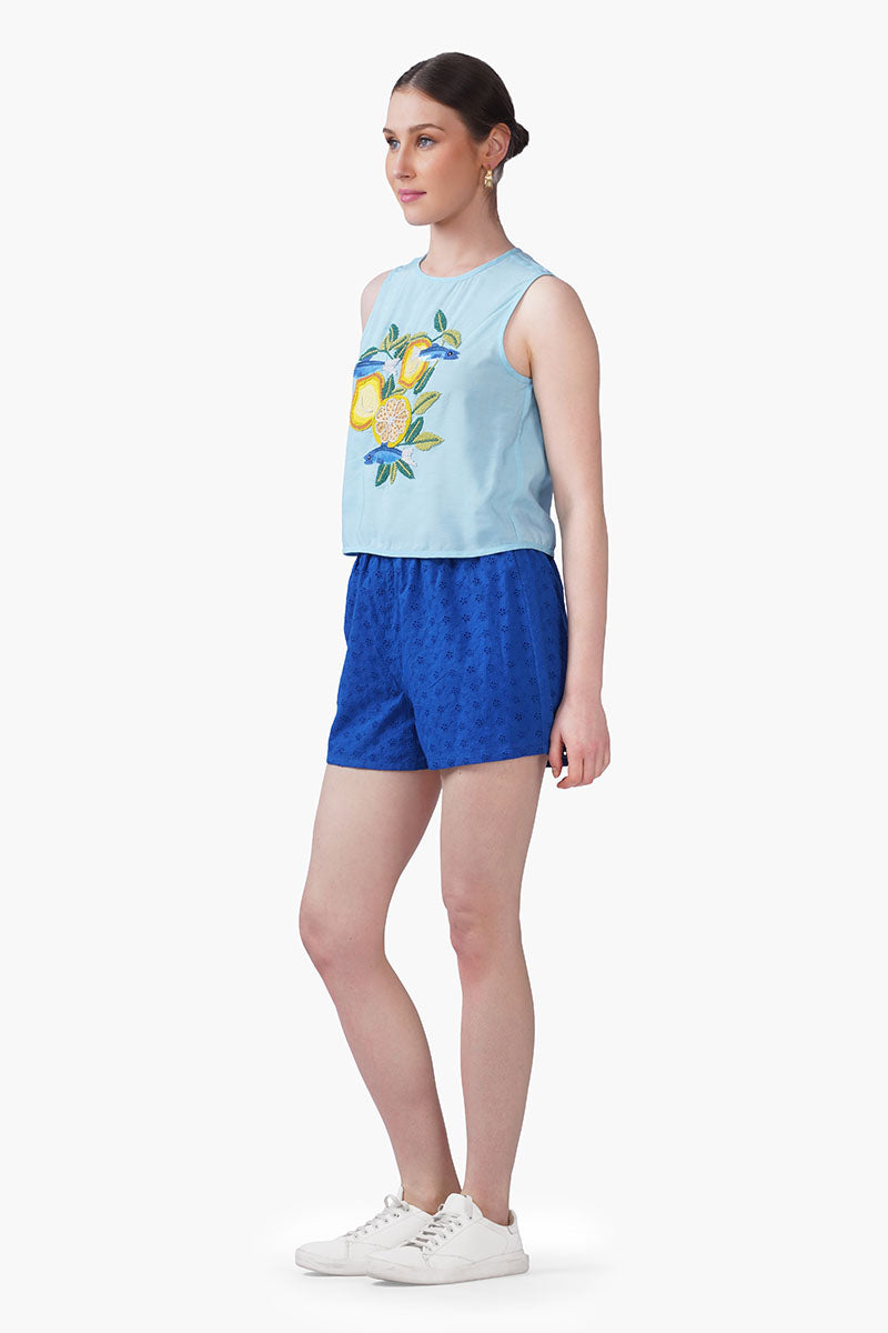 Set of 6 Amalfi Sardine Embellished Top(S, M & L)
