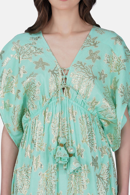 Set of 6 Blue Coastal Lurex Dress(S, M & L)