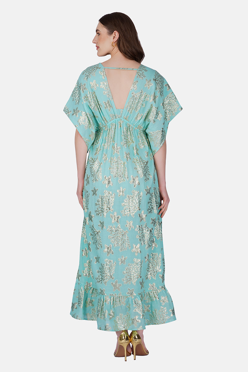 Set of 6 Blue Coastal Lurex Dress(S, M & L)
