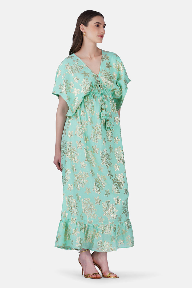 Set of 6 Blue Coastal Lurex Dress(S, M & L)