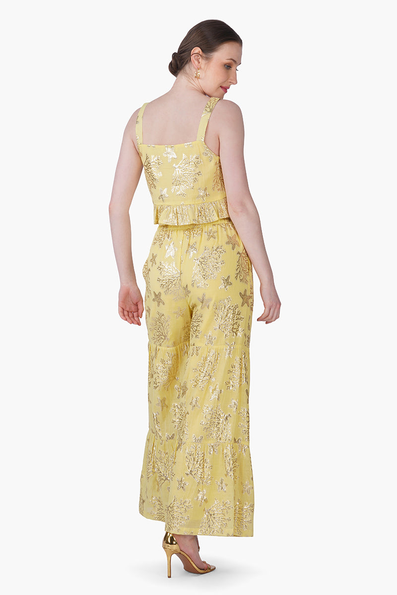 Set of 6 Sunlit Sea Coastal Lurex Top(S, M & L)