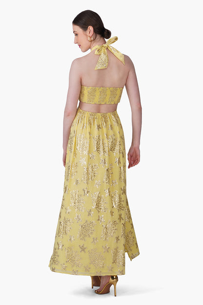 Set of 6 Sunlit Sea Coastal Lurex Dress(S, M & L)