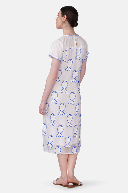 Set of 6 Net To Needle Fish Tassel Dress(S, M & L)