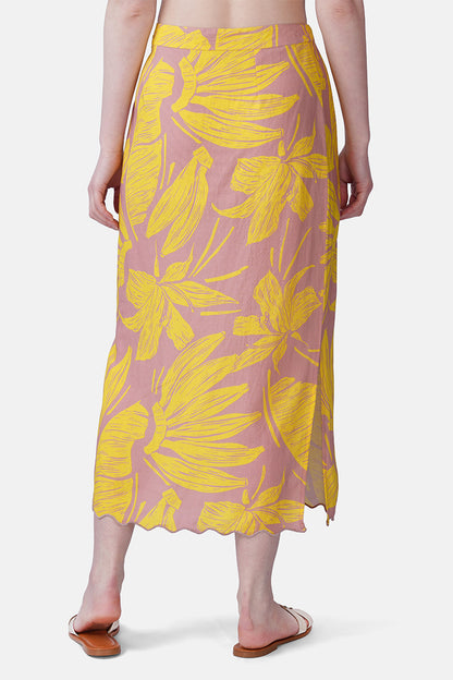 Set of 6 Banana Blush Print Skirt(S, M & L)