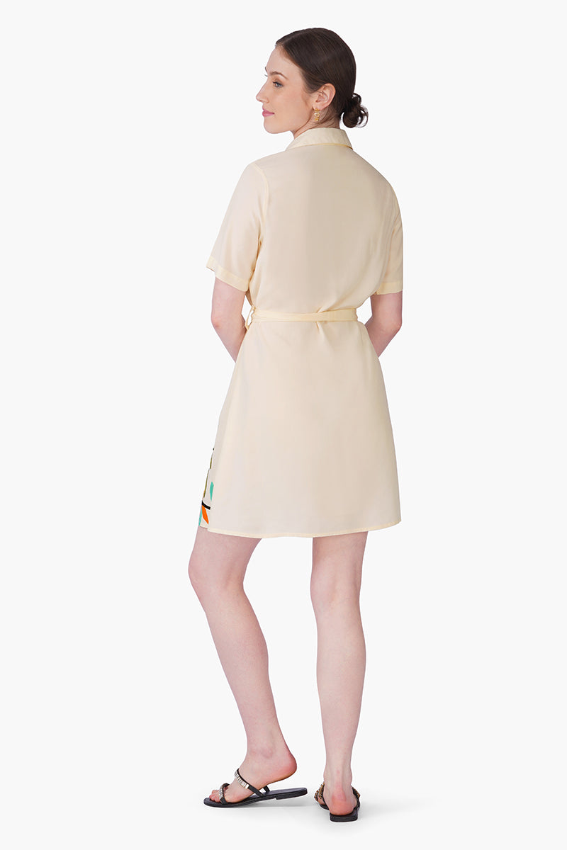 Set of 6 Toucan Carnival Embroidered Shirt Dress(S, M & L)