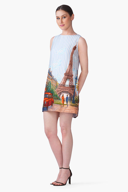 Set of 6  Love In Paris Embellished Slip  On Dress (S, M & L)