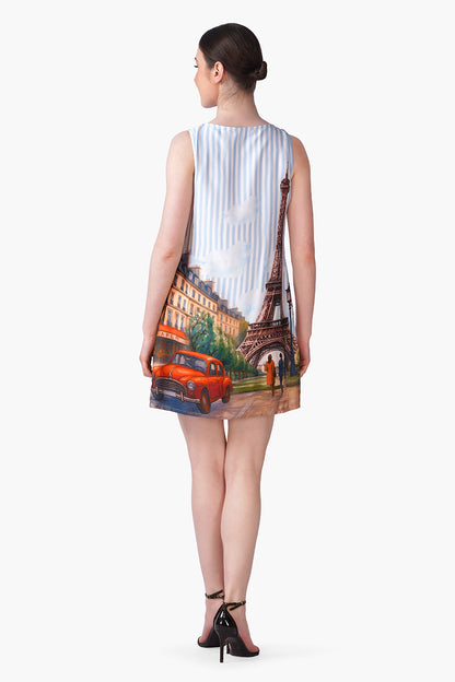 Set of 6  Love In Paris Embellished Slip  On Dress (S, M & L)